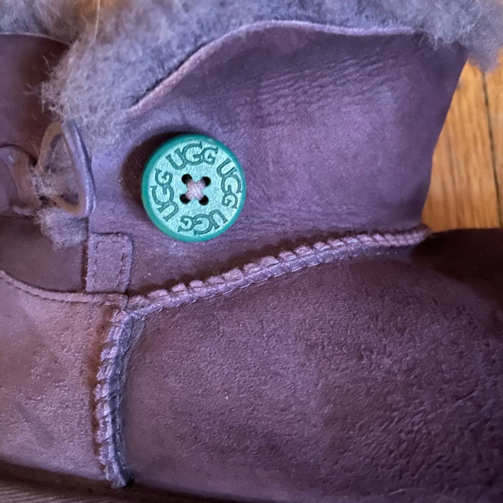 Ugg Bailey Purple Button Boots - image 3